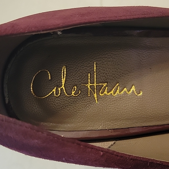Cole Haan Nike Air suede heels size 9 1/2 - Picture 5 of 5